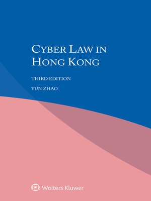 cover image of Cyber Law in Hong Kong